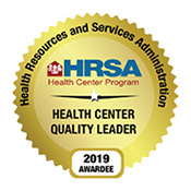 2019 HRSA Health Center Quality Leader logo
