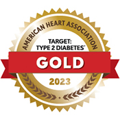 Target: Type 2 Diabetes - Gold logo 2023