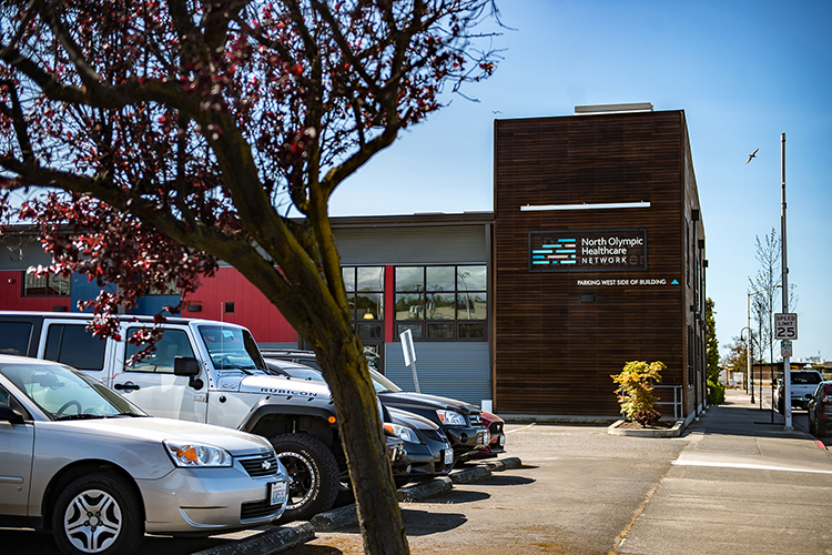 View of North Olympic Healthcare Network's Downtown Health Center